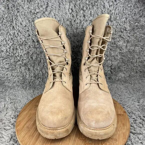 Military Combat Tactical Army Boots Men's 14.5 R Desert USA UFCW