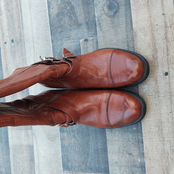 Miz Mooz Kailia Leather Riding Boots sz 7.5 women's