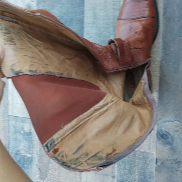 Miz Mooz Kailia Leather Riding Boots sz 7.5 women's