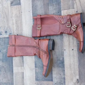 Miz Mooz Kailia Leather Riding Boots sz 7.5 women's