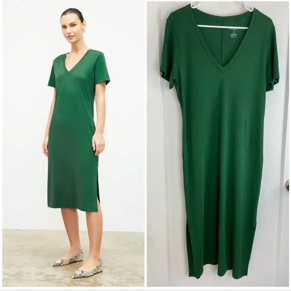 MM LAFLEUR Renee Dress in Vine Green size Medium