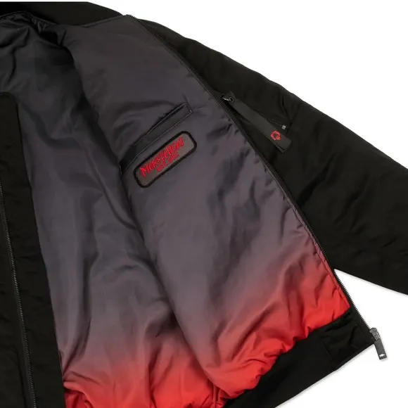 Monstercat Racing Bad Kitty Bomber Jacket Writing on back Mens small