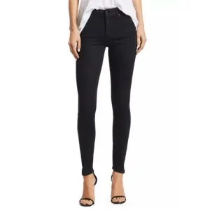 Mother High Waisted Looker Crop in Not Guilty Black Size 27