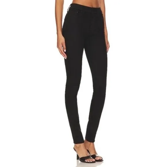 Mother High Waisted Looker Skimp Lasting Impression Size 25 Black NWOT