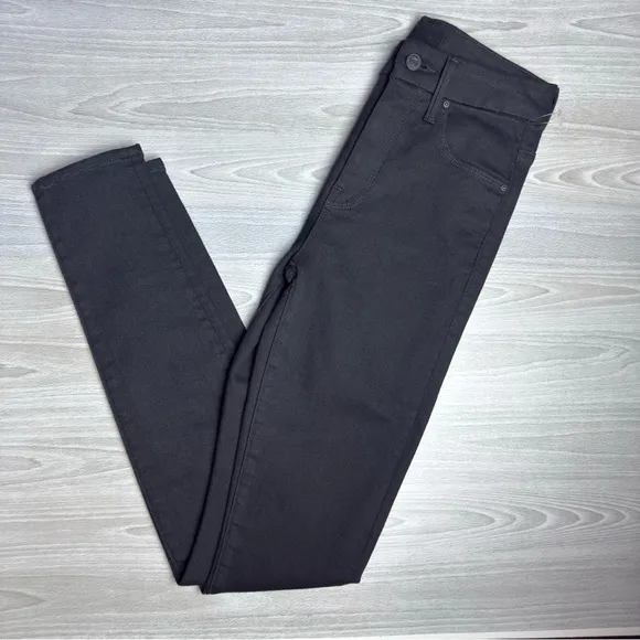 Mother High Waisted Looker Skimp Lasting Impression Size 25 Black NWOT