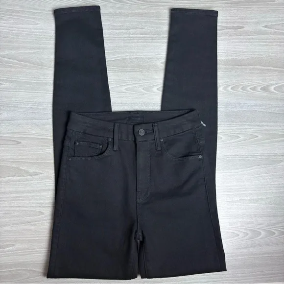 Mother High Waisted Looker Skimp Lasting Impression Size 25 Black NWOT
