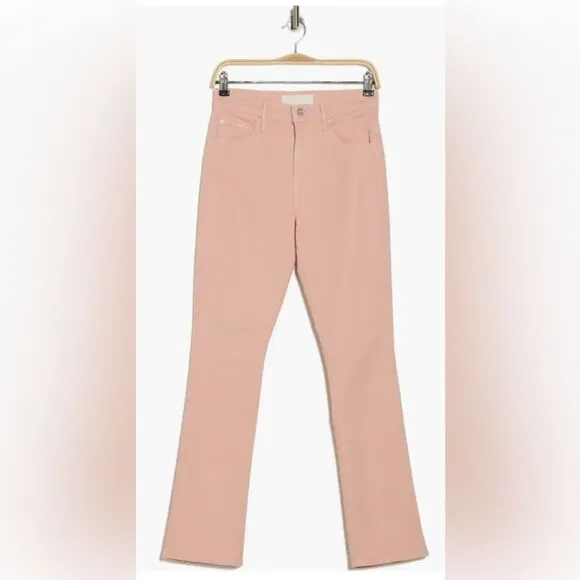 MOTHER Superior The Insider Hover jeans Peach Parfait NWT.  24