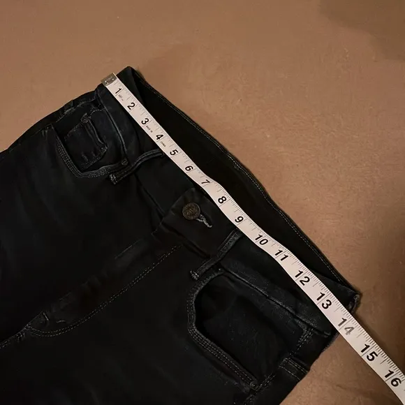 MOTHER The High Waisted Looker Ankle Fray Jeans in Last Call -Size 26