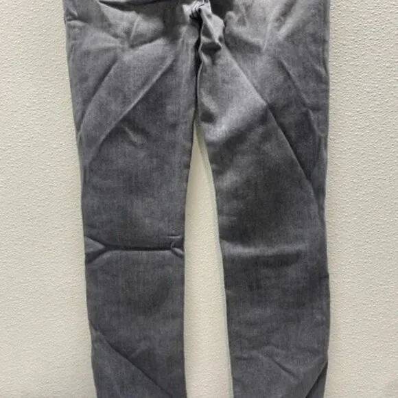 Mother Womens The Pixie Dazzler Ankle Fray Jeans Size 25 x 27 Digging Dirt Grey