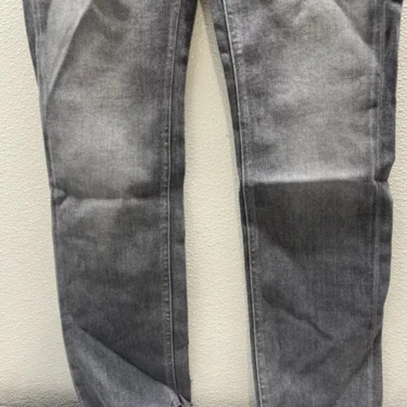 Mother Womens The Pixie Dazzler Ankle Fray Jeans Size 25 x 27 Digging Dirt Grey