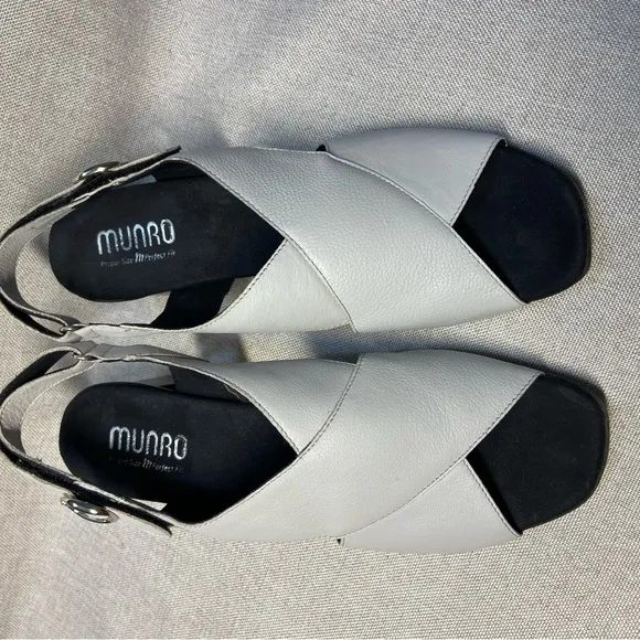 Munro Laine Women’s Block Heel Sandals. Size 10M