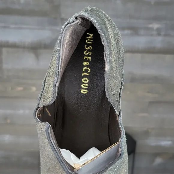 Musse &amp; Cloud Anthropologie Online Exclusive Pointed Toe Metallic Booties