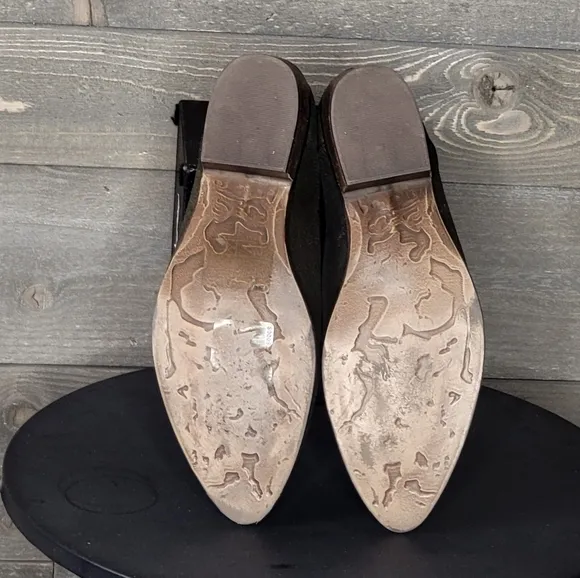 Musse &amp; Cloud Anthropologie Online Exclusive Pointed Toe Metallic Booties