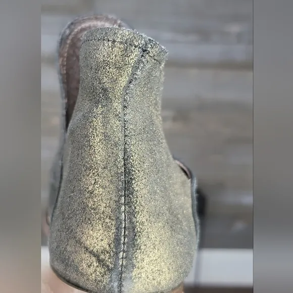 Musse &amp; Cloud Anthropologie Online Exclusive Pointed Toe Metallic Booties