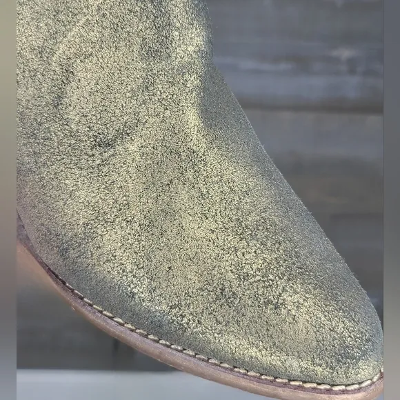 Musse &amp; Cloud Anthropologie Online Exclusive Pointed Toe Metallic Booties