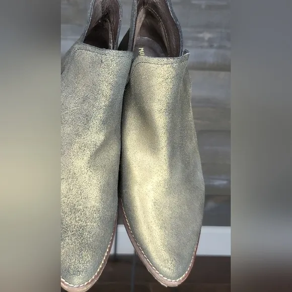 Musse &amp; Cloud Anthropologie Online Exclusive Pointed Toe Metallic Booties