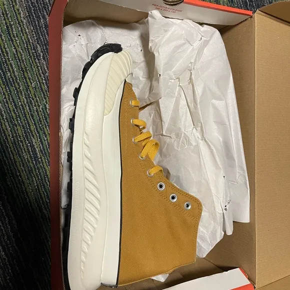 Mustard Yellow Canvas Sneakers