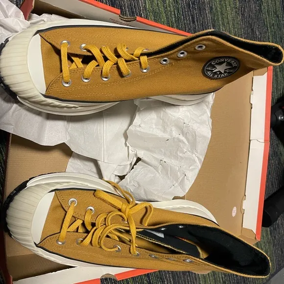 Mustard Yellow Canvas Sneakers