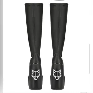 Naked Wolfe Spice Black Stretch Boots