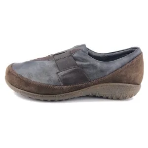 Naot Brown Leather Slip On Loafers EUR 37