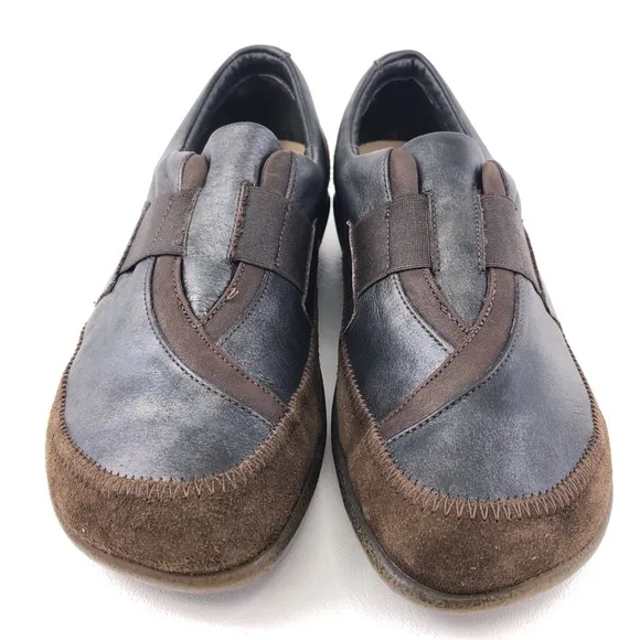 Naot Brown Leather Slip On Loafers EUR 37