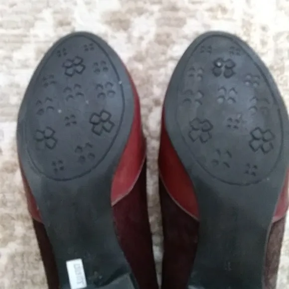 Naturalizer Bromstad Loren Leather Animal Hair Slip On Loafers 9.5 M