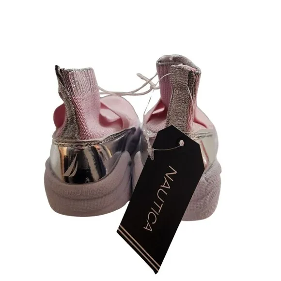 Nautica Toddler Silas Pull On Sock High Top Sneakers 6