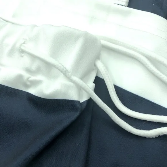 Nautical Navy and White Striped Skirt and top set xl