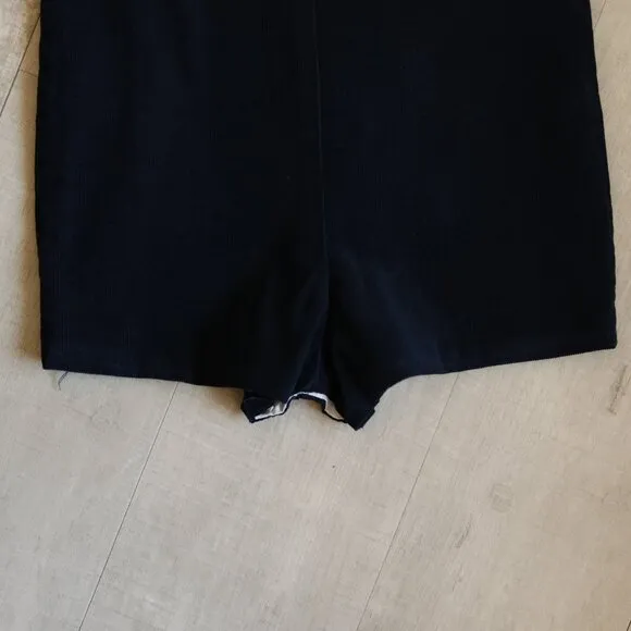 Navy Corduroy Shortall Jon Jon Sleeveless Button Tabs The Bailey Boys 24 Month