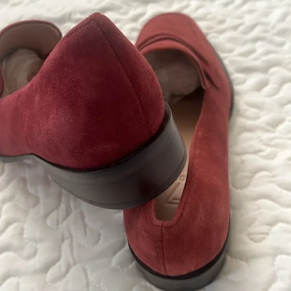 NEW 27EDIT Naturalizer CarolineLoafer Suede Slip On Nubuck Mocshoes