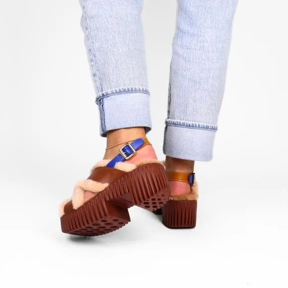 NEW 4CCCCEES plia puffy in brown