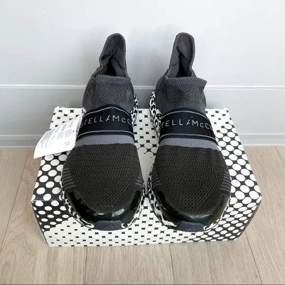 New Adidas by Stella McCartney UltraBOOST X 3D Sneakers in Black, New in Box