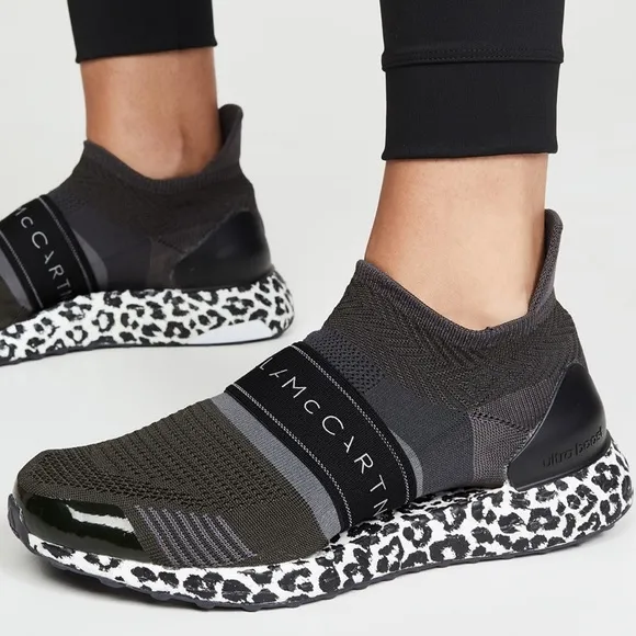 New Adidas by Stella McCartney UltraBOOST X 3D Sneakers in Black, New in Box
