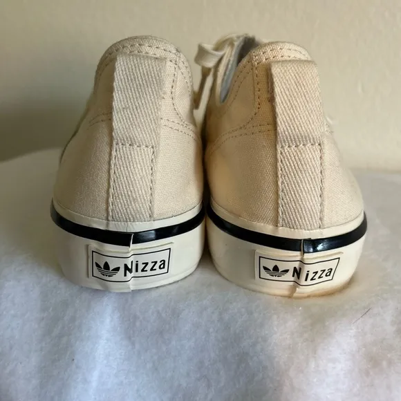 New adidas Originals Nizza RF 74 sneakers in beige 10 1/2