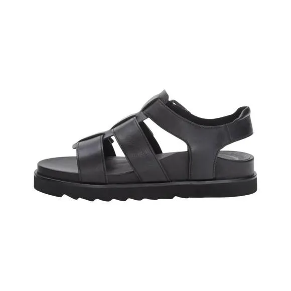 NEW AETREX women's romy sandals in black