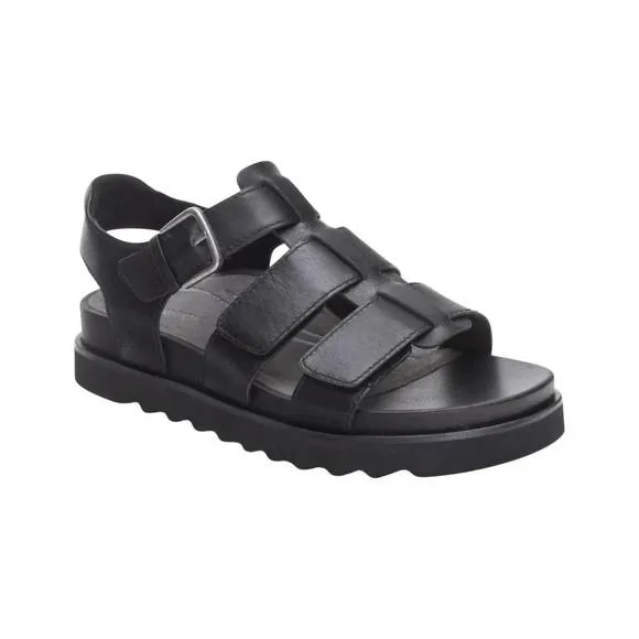 NEW AETREX women's romy sandals in black