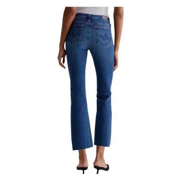 NEW AG JEANS farrah boot crop jeans in lucerne