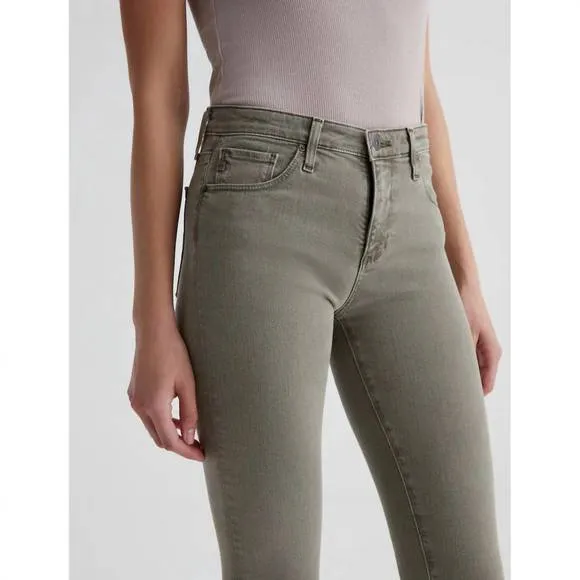 NEW AG JEANS prima ankle jeans in sulphur dried parsley