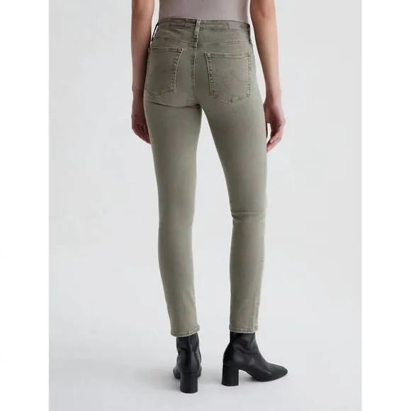 NEW AG JEANS prima ankle jeans in sulphur dried parsley