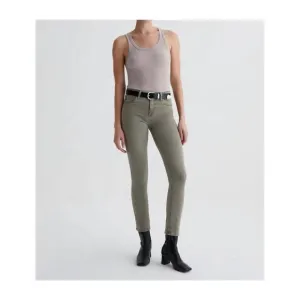 NEW AG JEANS prima ankle jeans in sulphur dried parsley