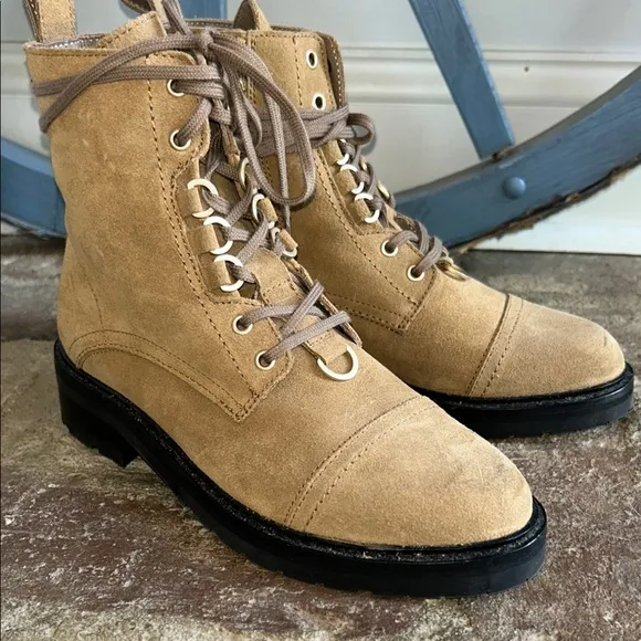 ⭐️New Allsaints Lira Suede Kiking Moto Boots⭐️