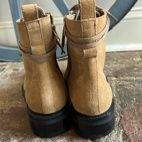⭐️New Allsaints Lira Suede Kiking Moto Boots⭐️