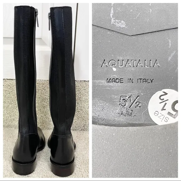New Aquatalia black boots