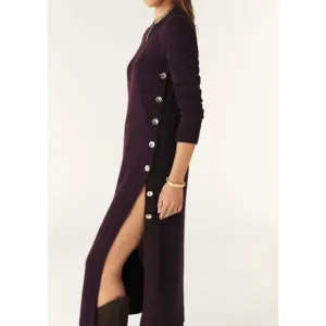 NEW BA&amp;SH doree maxi dress in aubergine