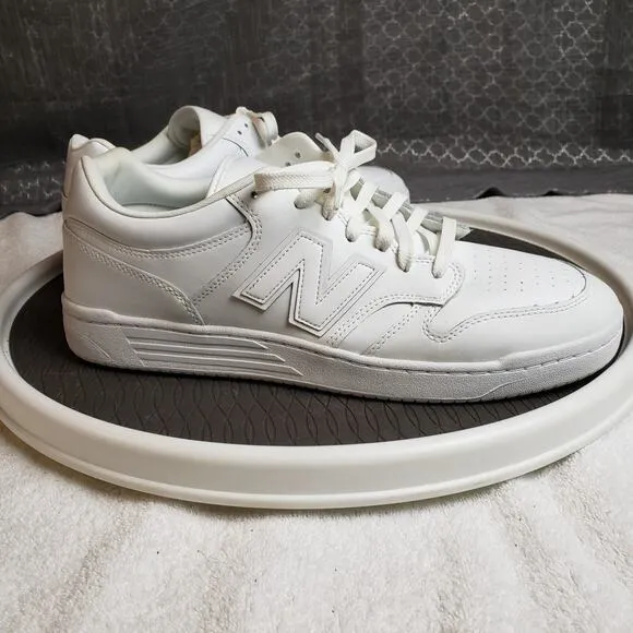 New Balance 480 Sneakers Men 14 White Low Clean Classiccore Streetwear Workwear