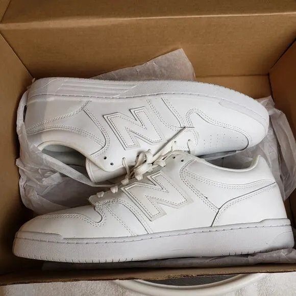 New Balance 480 Sneakers Men 14 White Low Clean Classiccore Streetwear Workwear