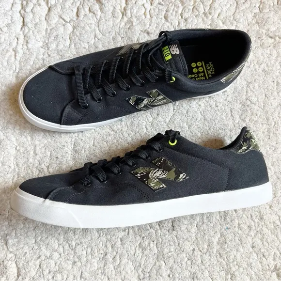 New Balance Men's All Coasts 210 Fresh Foam 'Black Camo' Lace Up Sneakers SZ 14
