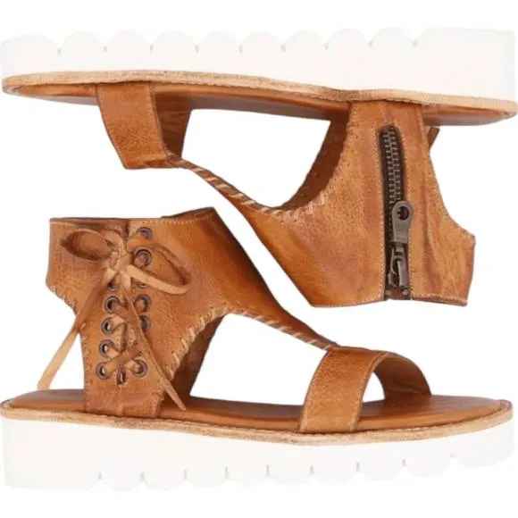 NEW BEDSTU women's zoe ii sandals in pecan dd