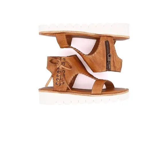 NEW BEDSTU women's zoe ii sandals in pecan