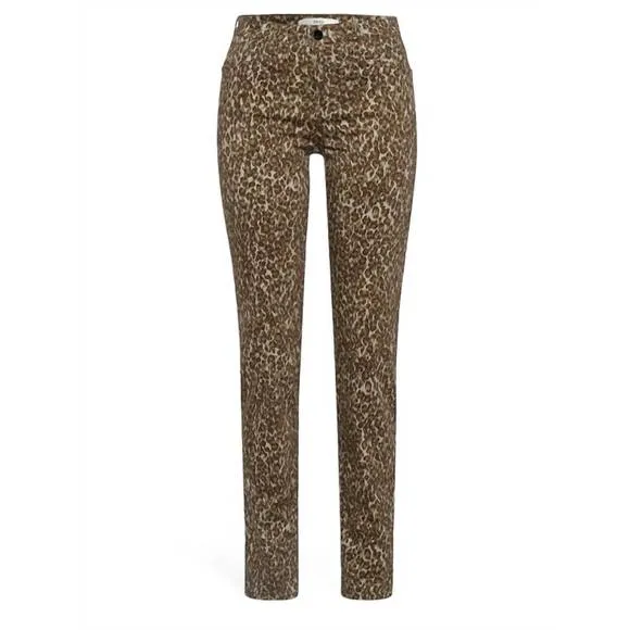 NEW BRAX women's shakira print jean in olive